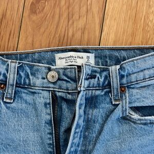 Abercrombie & Fitch Kick Flare Ultra High Rise Womens Jeans